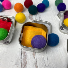 Load image into Gallery viewer, Wholesale Catnip Filled Ravioli and Felted Meatball Cat Toy Gift Set