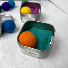 Load image into Gallery viewer, Catnip Filled Ravioli and Felted Meatball Cat Toy Gift Set
